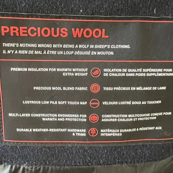 BNWT Moose Knuckles Westmore Wool-blend Down Jacket - Picture 12 of 16